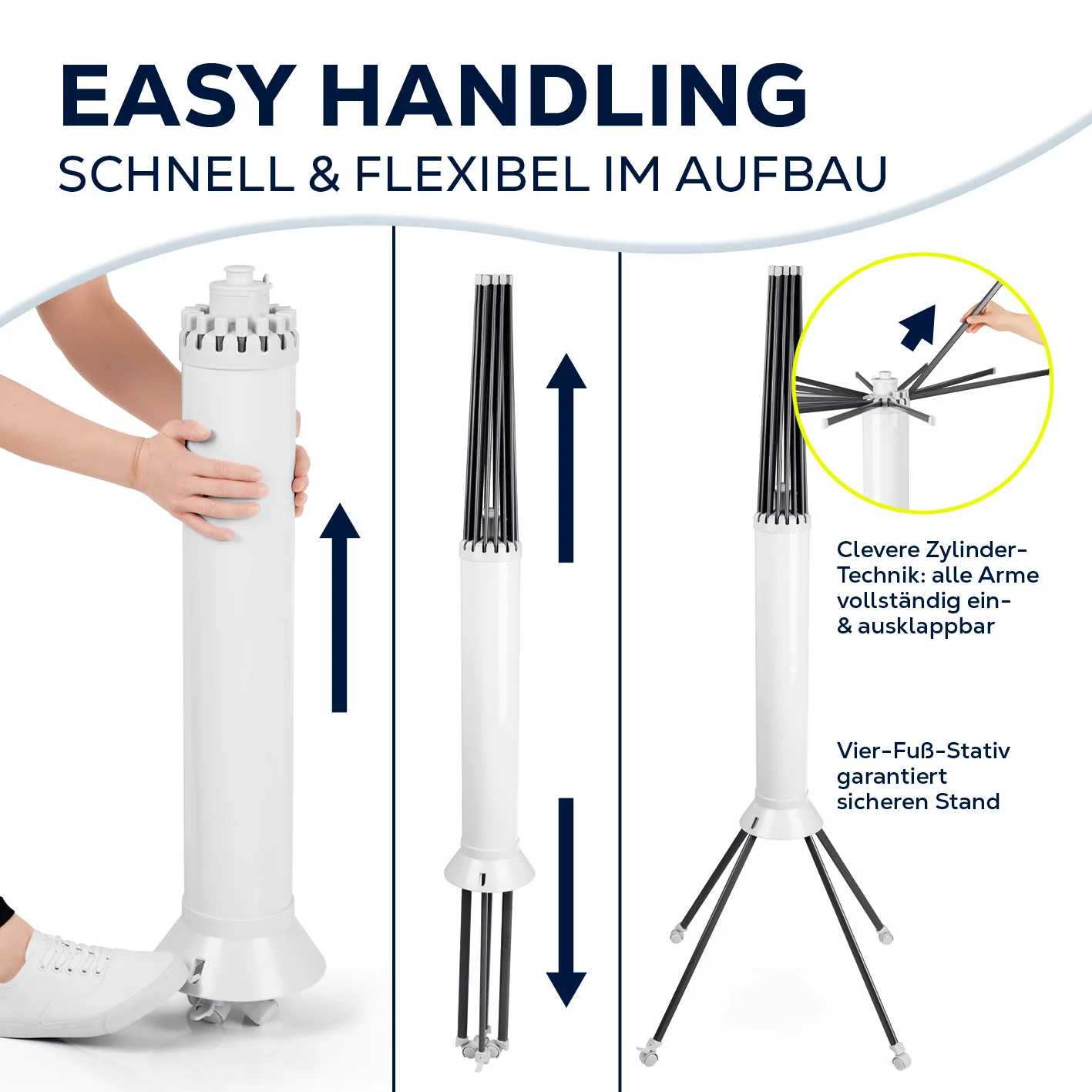 Fächer-Wäscheständer 800 - Image 2