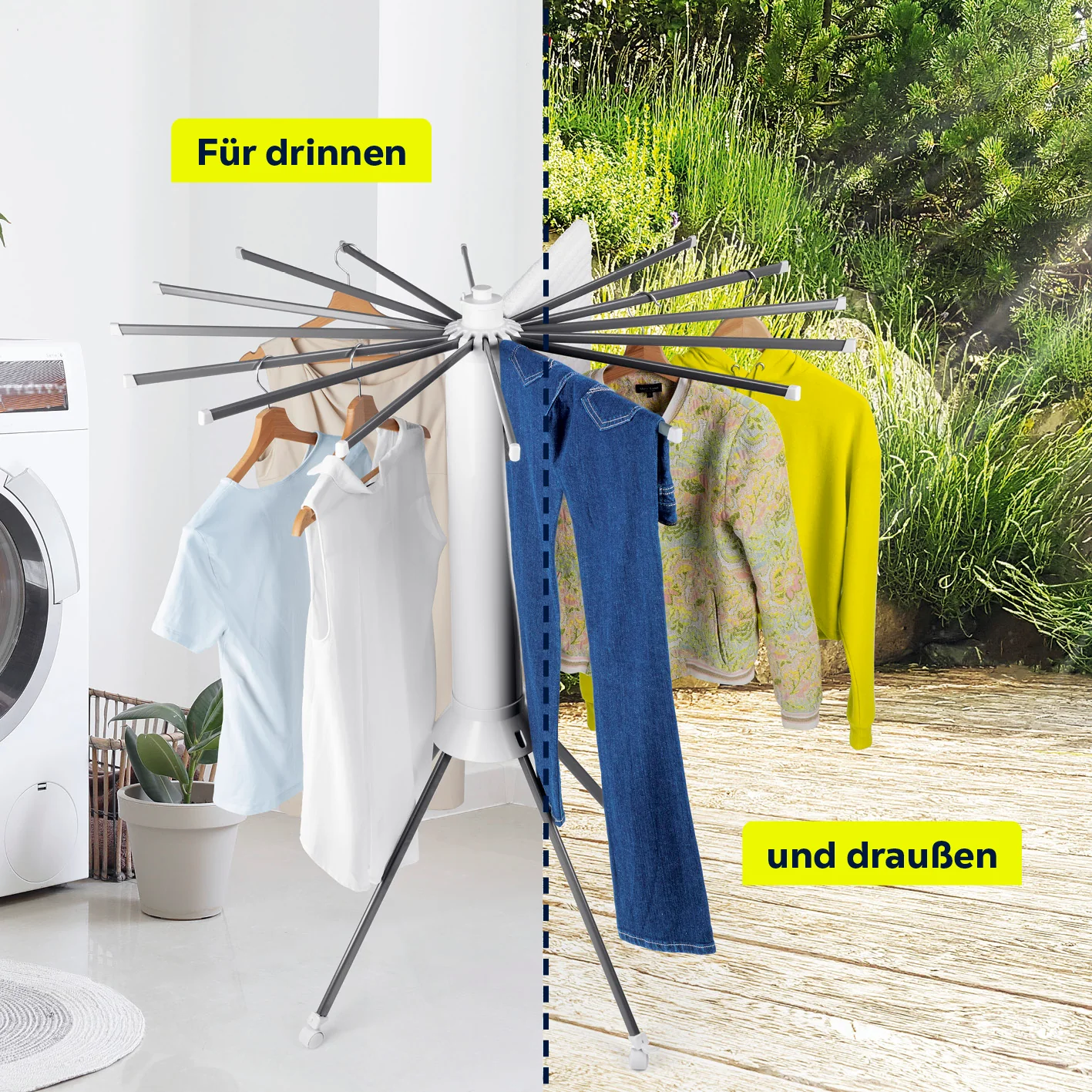 Fächer-Wäscheständer 800 - Image 8