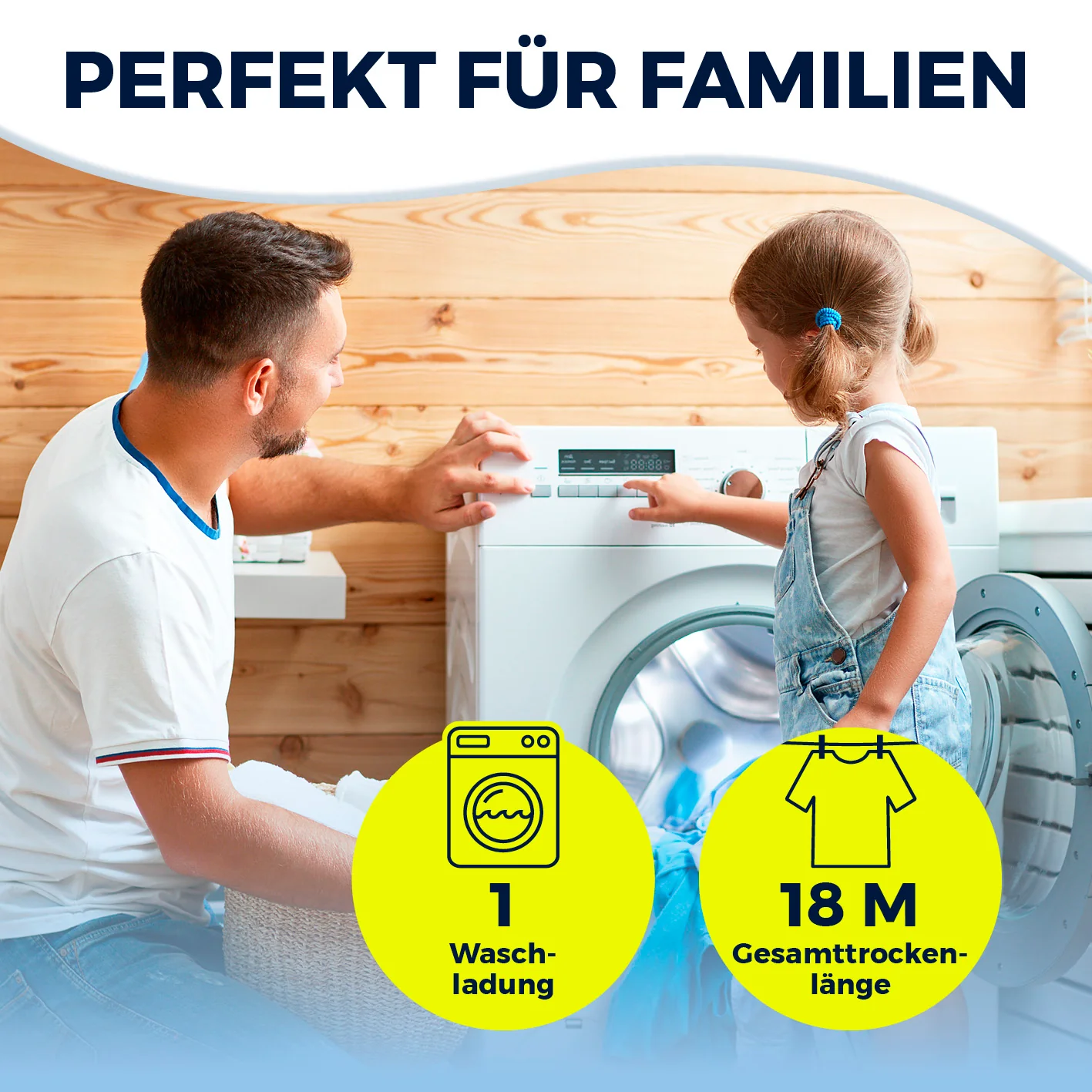 Falt-Wäscheständer 1800 - Image 3