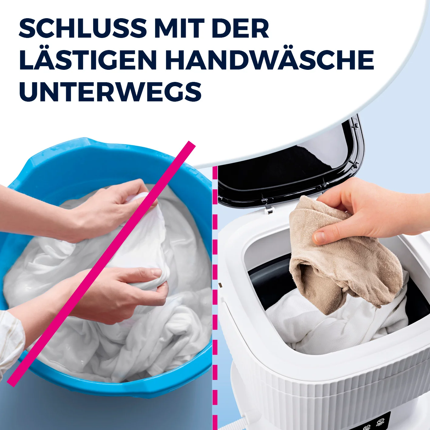 Faltbare Mini-Waschmaschine - Image 6