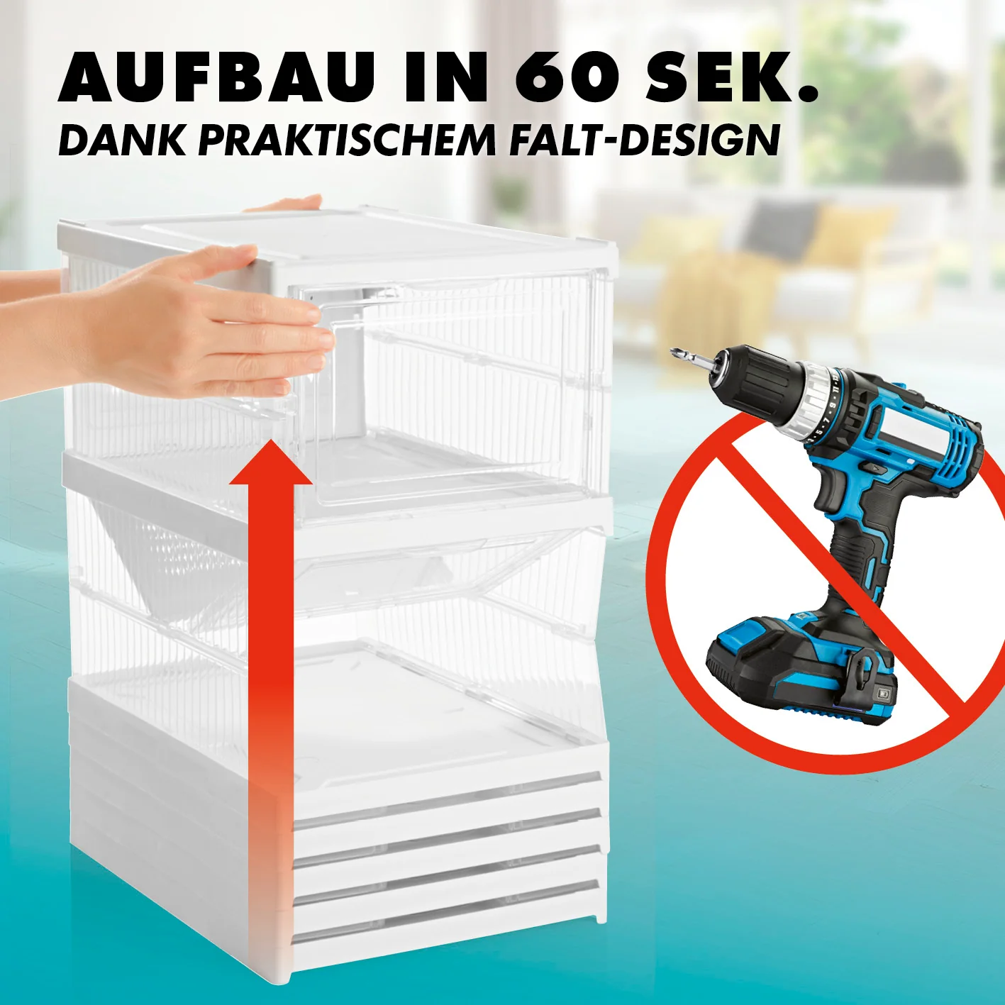 Faltbares Schuhregal - Image 3