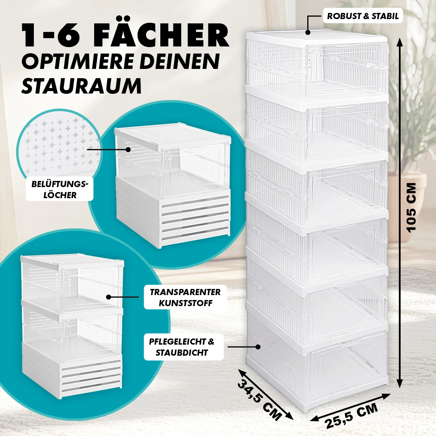 Faltbares Schuhregal - Image 4