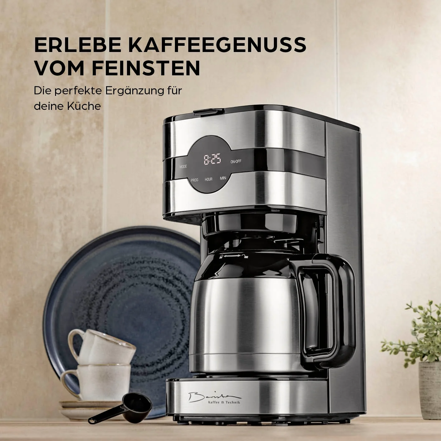 Filterkaffeemaschine Touch Iso - Silber - Image 6