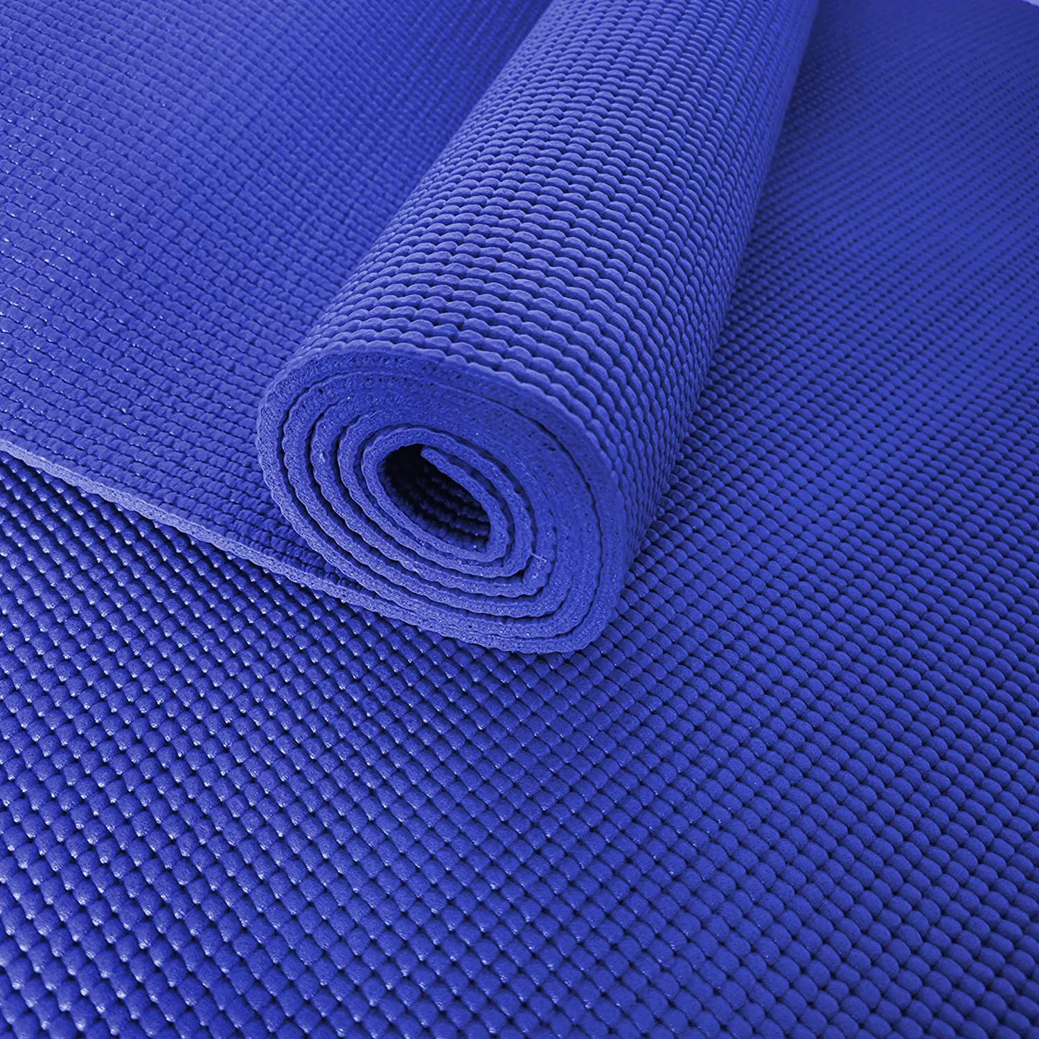 Fitnessmatte Yogamatte "Annapurna Comfort" - 183 x 61 - Pilates Workout Matte - Blau - Image 4