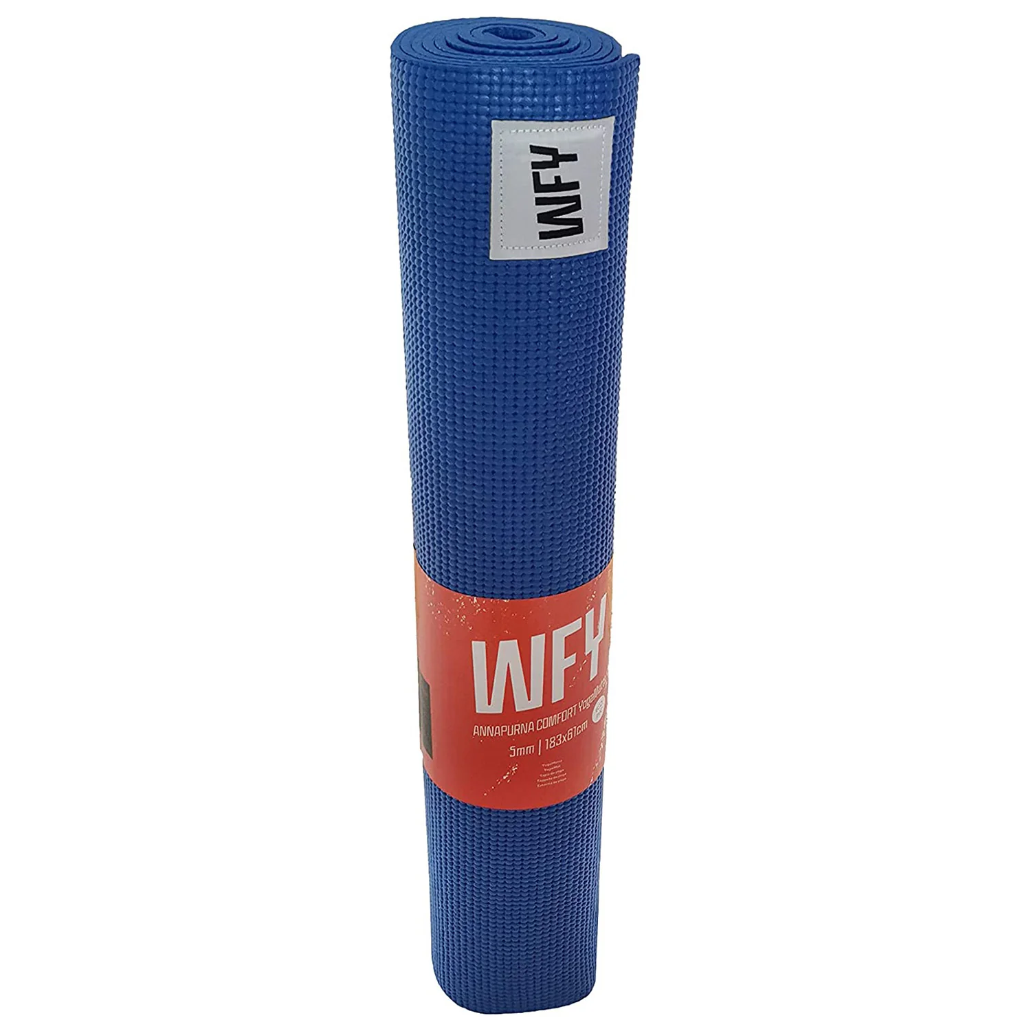 Fitnessmatte Yogamatte "Annapurna Comfort" - 183 x 61 - Pilates Workout Matte - Blau - Image 6