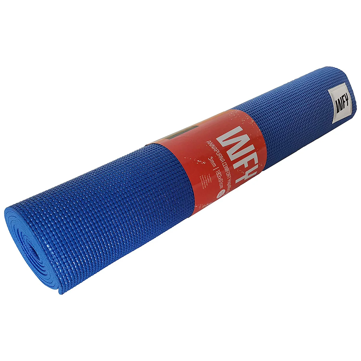 Fitnessmatte Yogamatte "Annapurna Comfort" - 183 x 61 - Pilates Workout Matte - Blau - Image 8