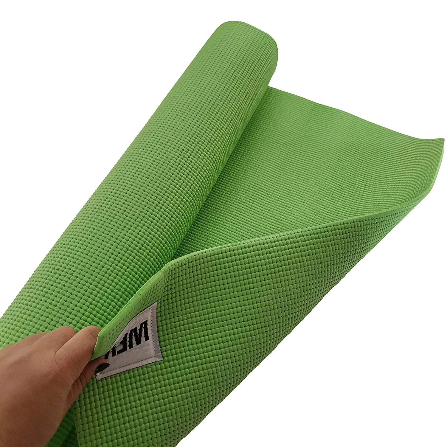 Fitnessmatte Yogamatte "Annapurna Comfort" - 183 x 61 - Pilates Workout Matte - Grün - Image 5