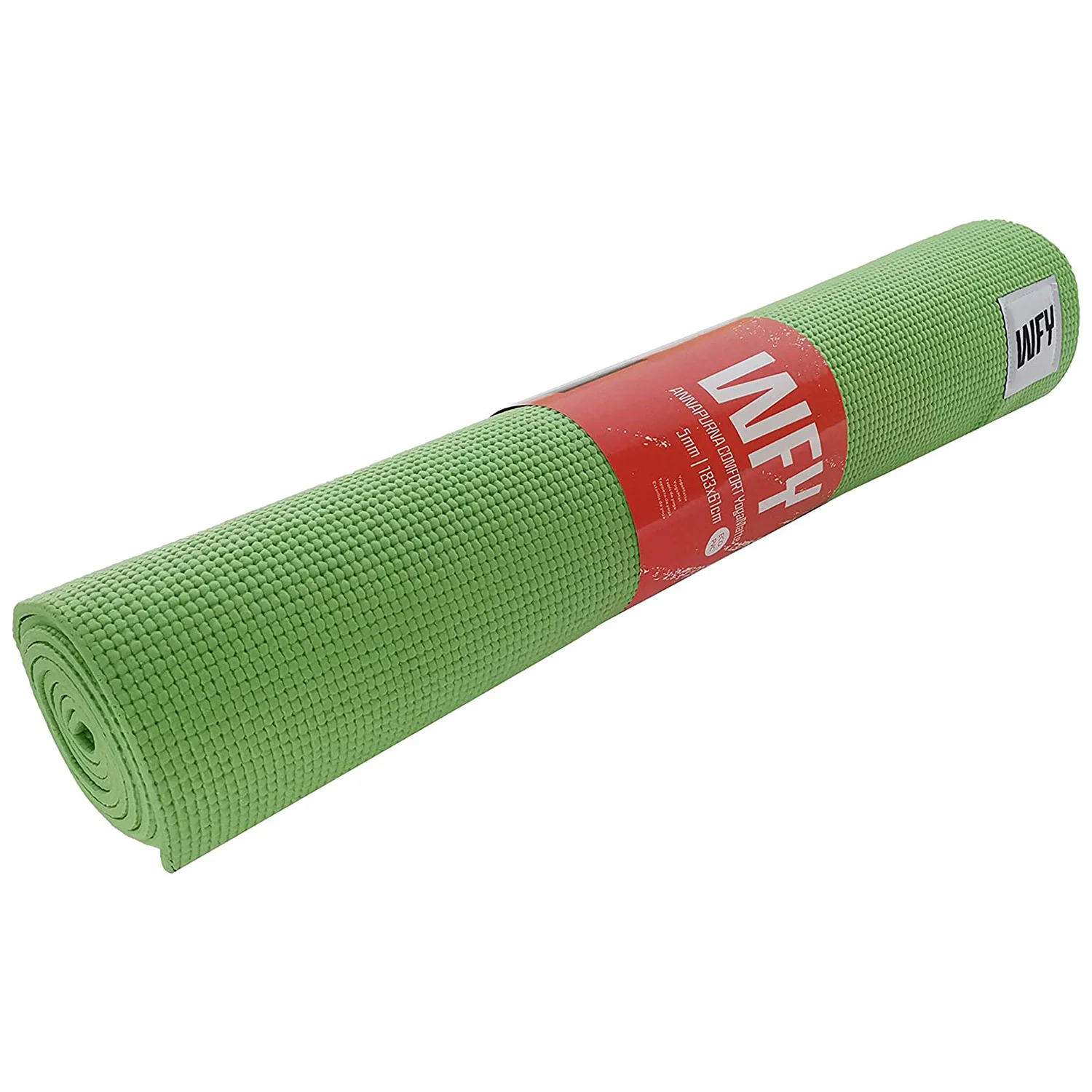 Fitnessmatte Yogamatte "Annapurna Comfort" - 183 x 61 - Pilates Workout Matte - Grün - Image 8