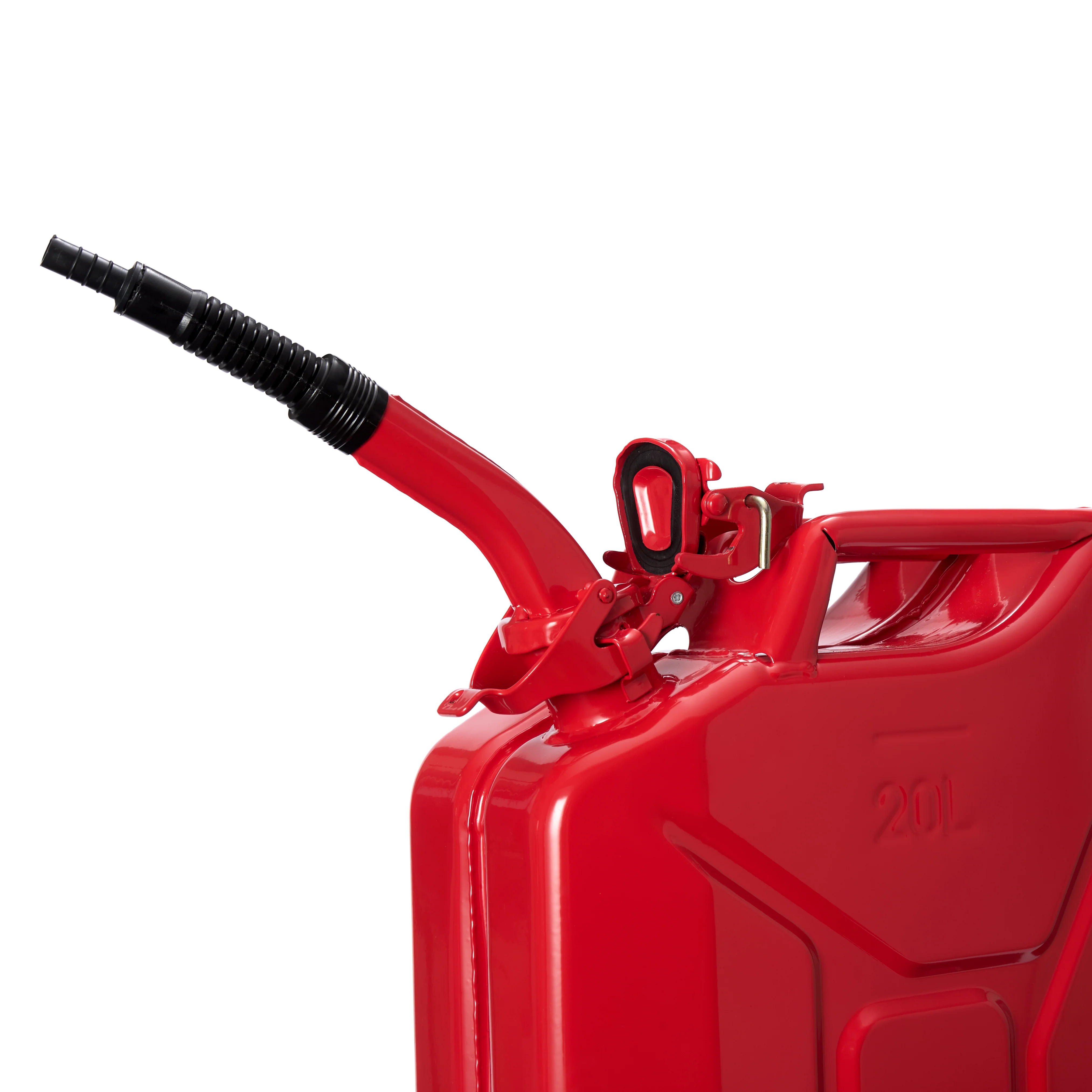 Flexibler Ausgießer für Diesel & Benzin für Metall-Kraftstoffkanister - Rot - Image 6