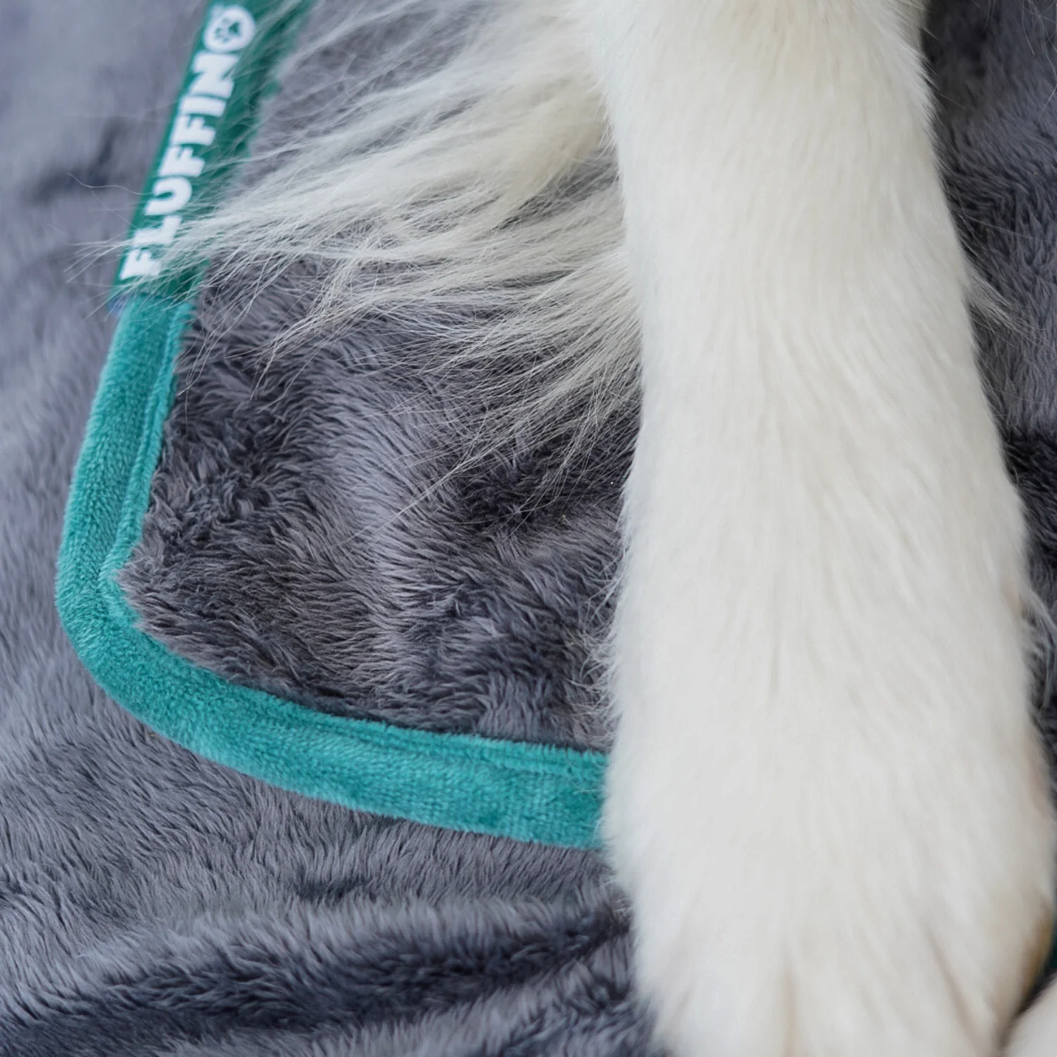 Hundedecke/ Wendedecke /Kuscheldecke - 150x100 cm - Grau - Image 12