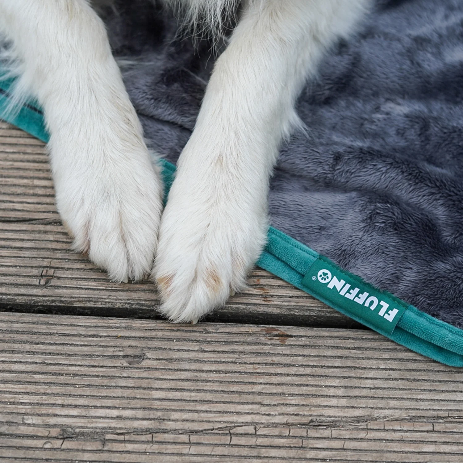 Hundedecke/ Wendedecke /Kuscheldecke - 150x100 cm - Grau - Image 14