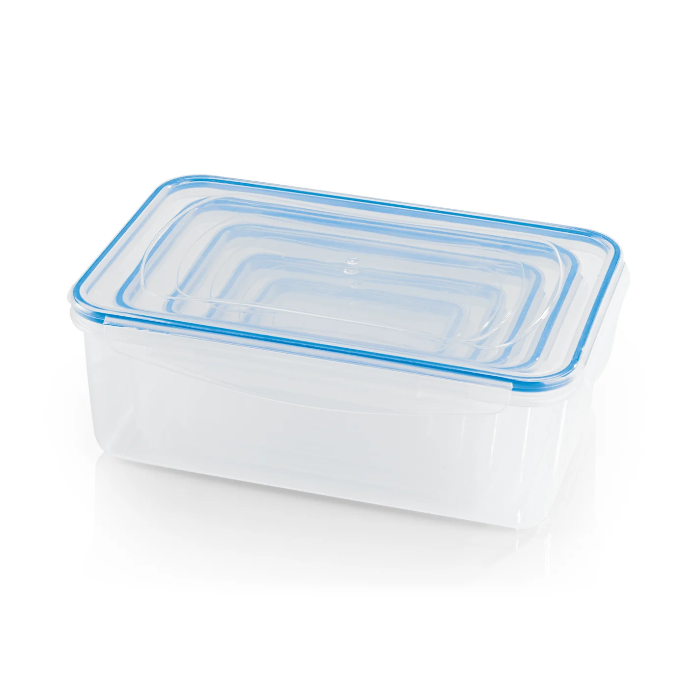 Frischhaltedosen Klick-it 10-tlg. - transparent/blau - Image 3