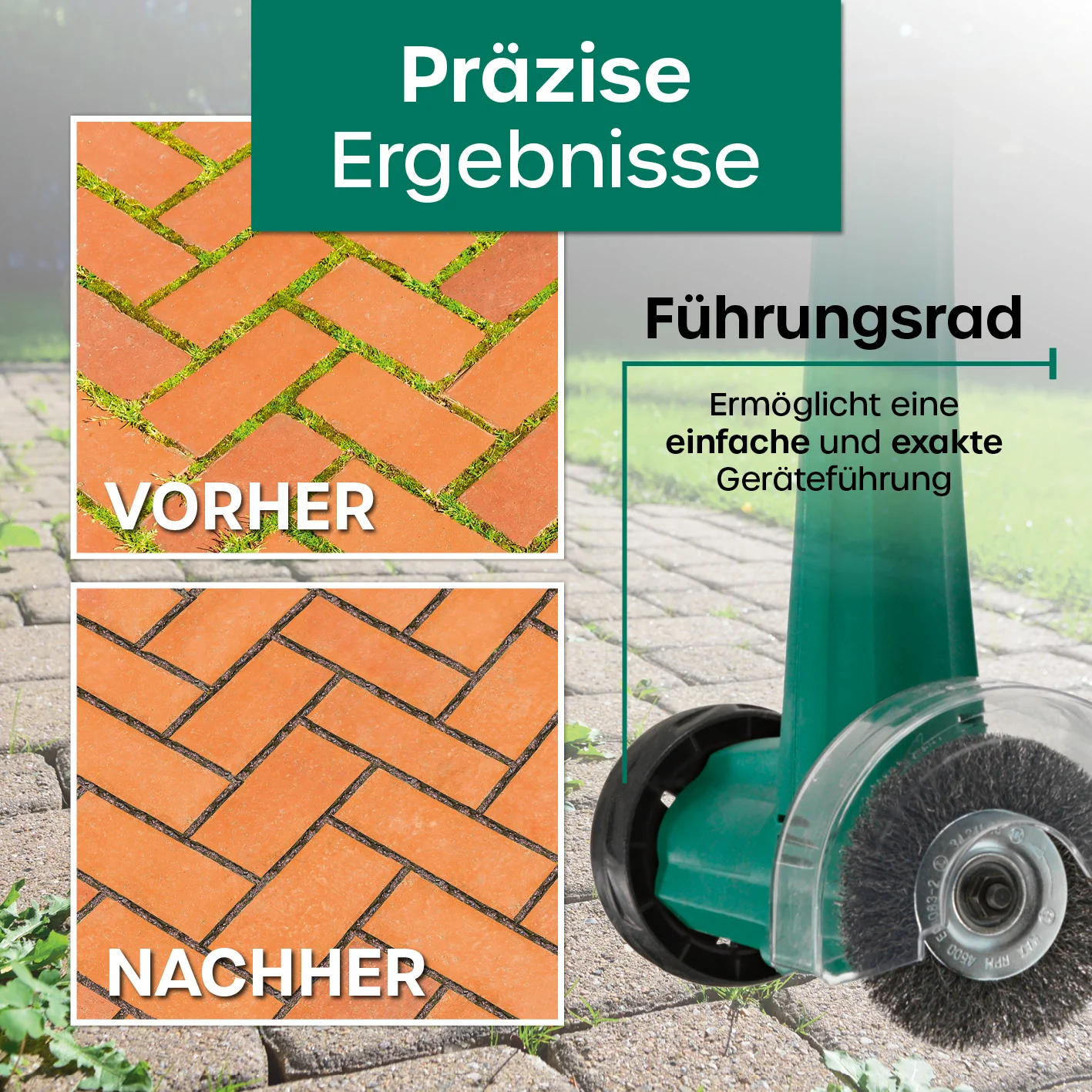 Fugenreiniger elektrisch 140 Watt - grün - Image 5
