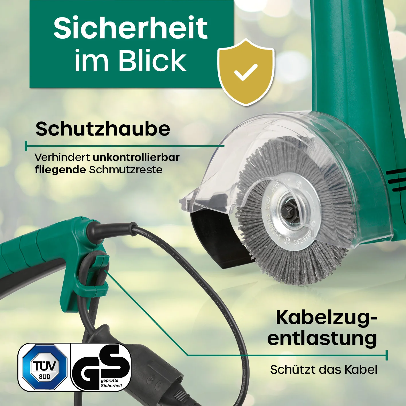 Fugenreiniger elektrisch 140 Watt - grün - Image 6