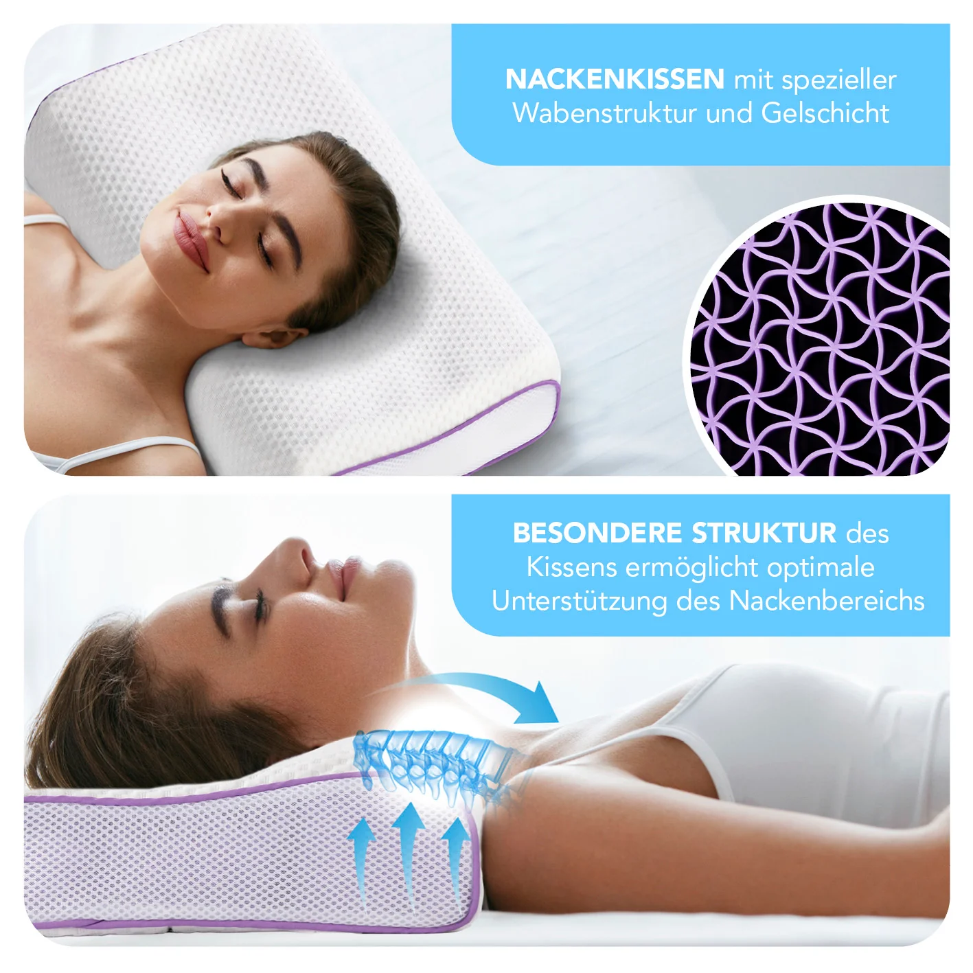 Gel-Nackenkissen Kissen - Image 3