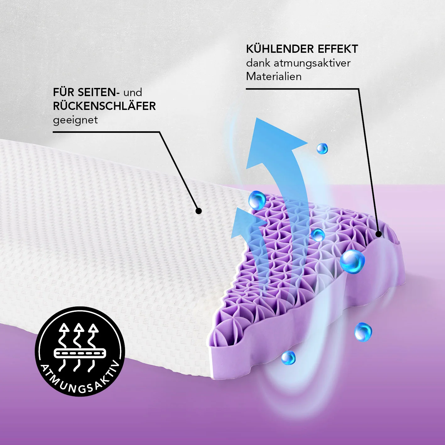 Gel-Nackenkissen Kissen - Image 4