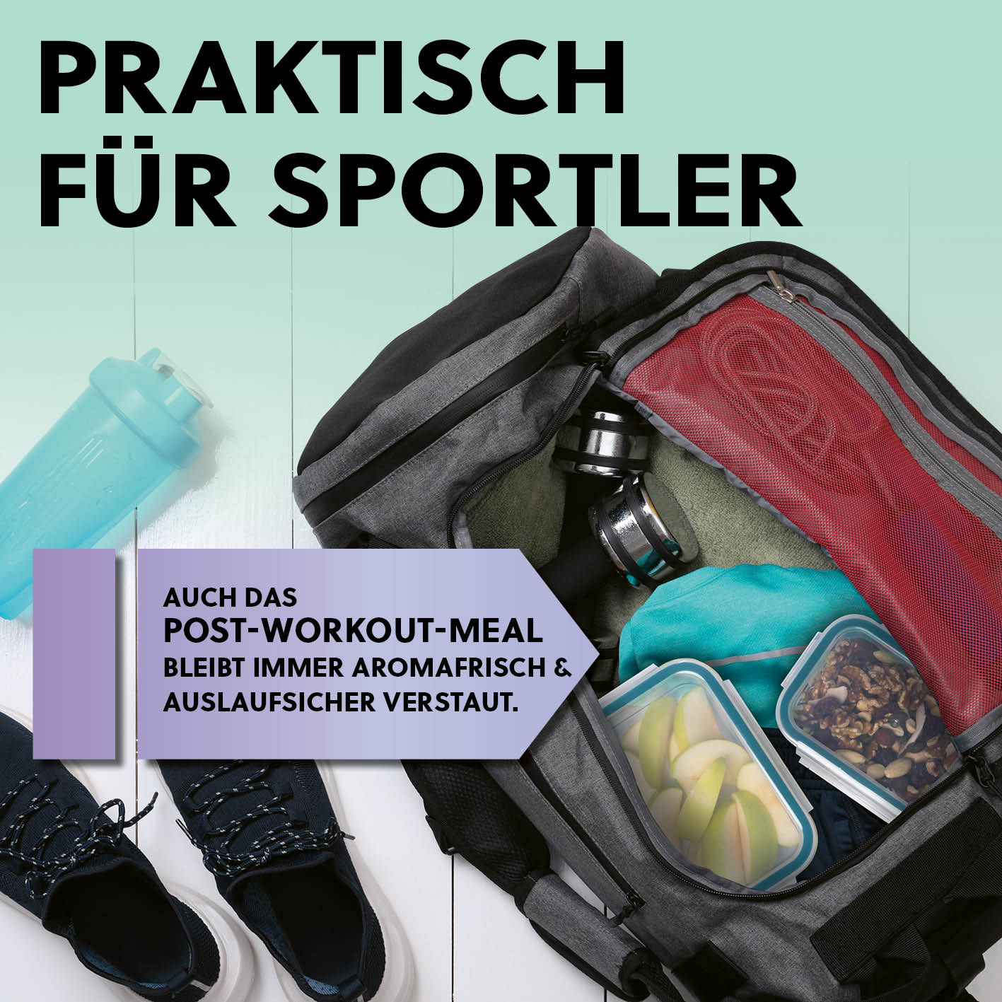Frischhaltedosen Klick-it, 6-tlg., Mint - Image 9