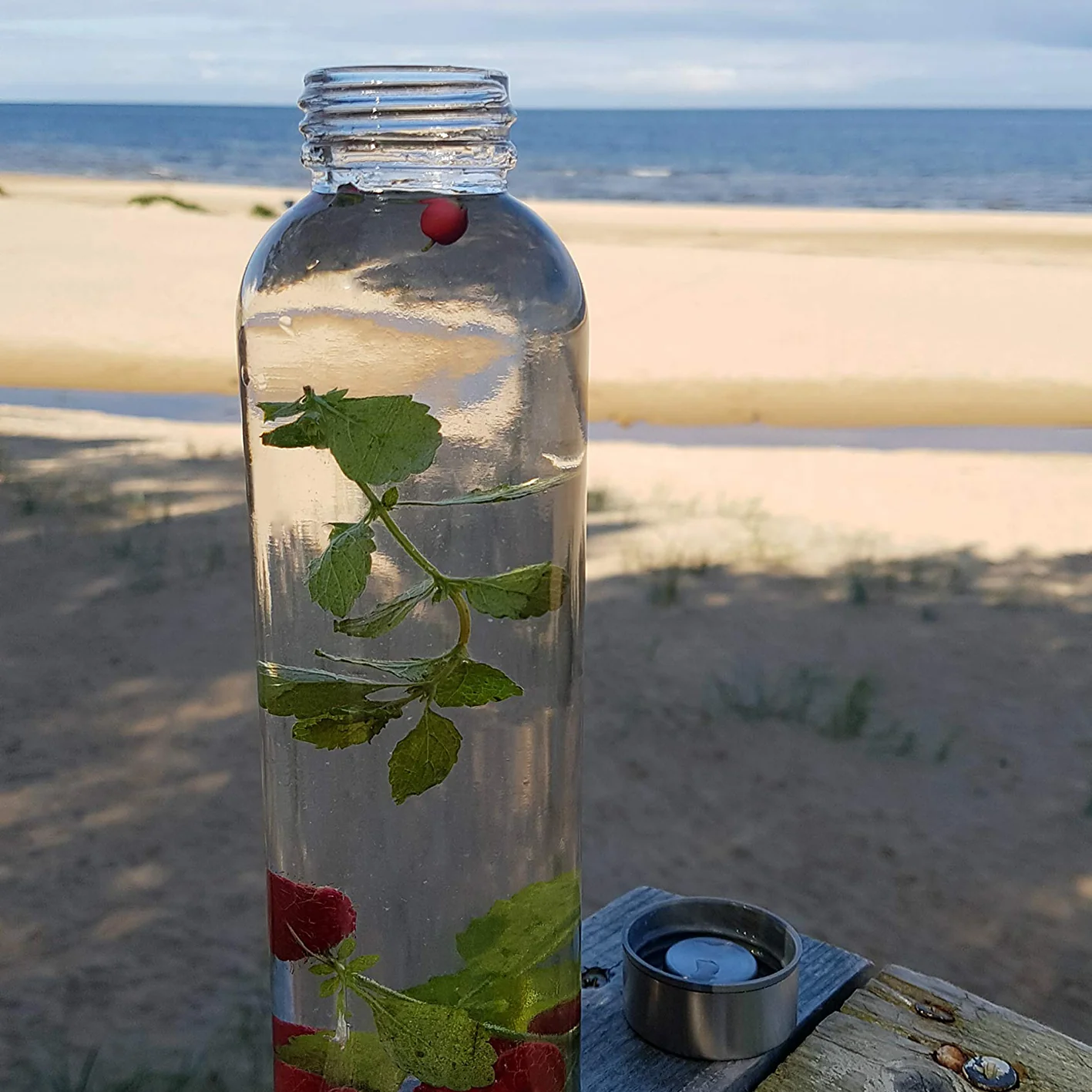 Glasflaschen 500 ml, 6er-Set + Flaschenbürste - Image 6