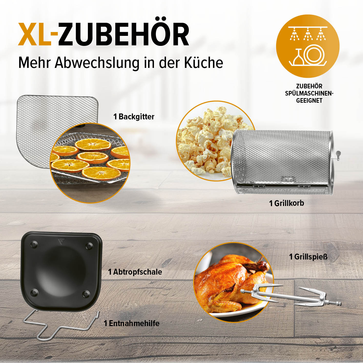 Digitale Heißluftfritteuse - 12 l - Image 5