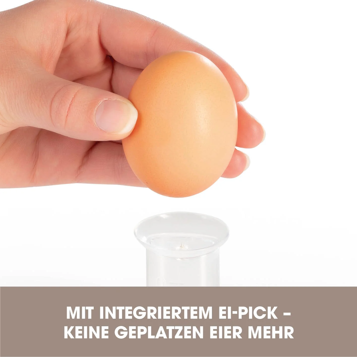 Design-Eierkocher 1 Ei - Edelstahl - Image 4