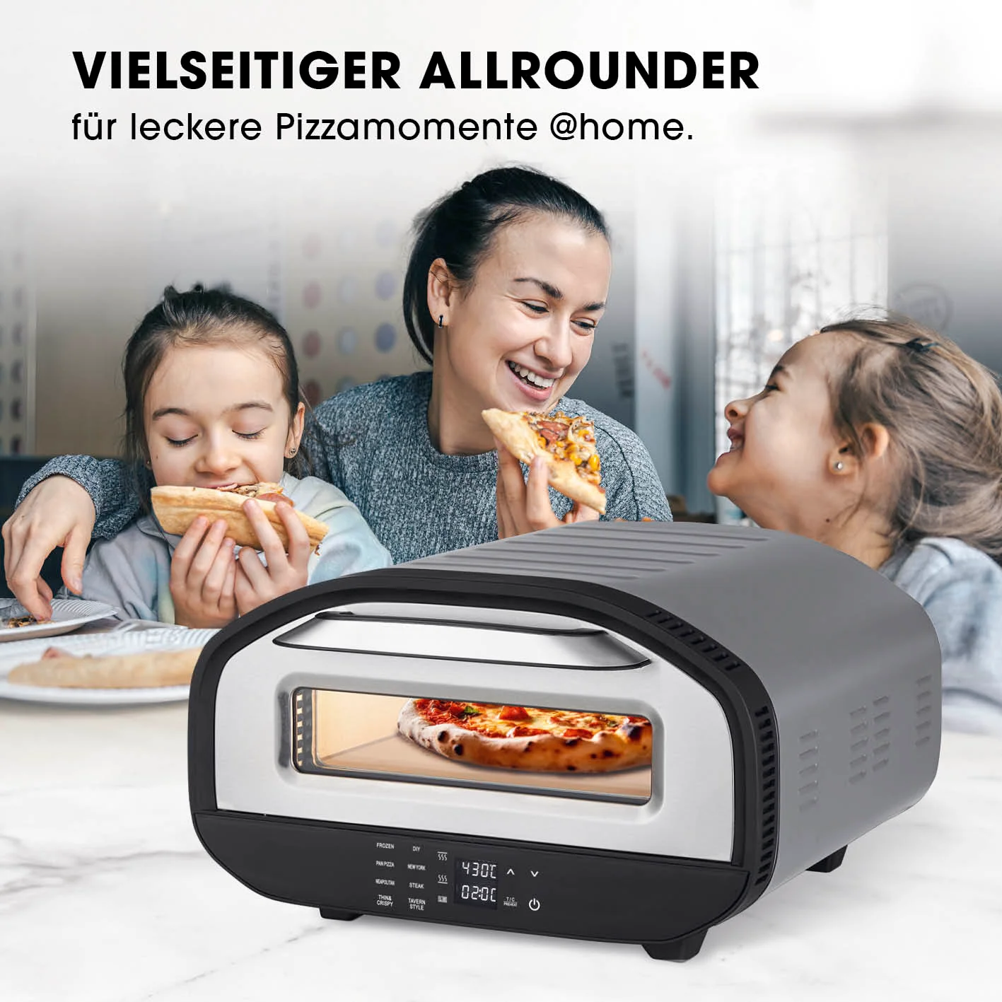 Elektro-Pizzaofen mit Pizzaheber - Image 8