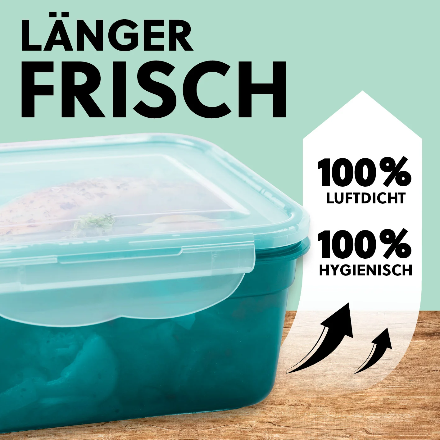Frischhaltedosen Klick-it, 28-tlg., Smaragd - Image 3