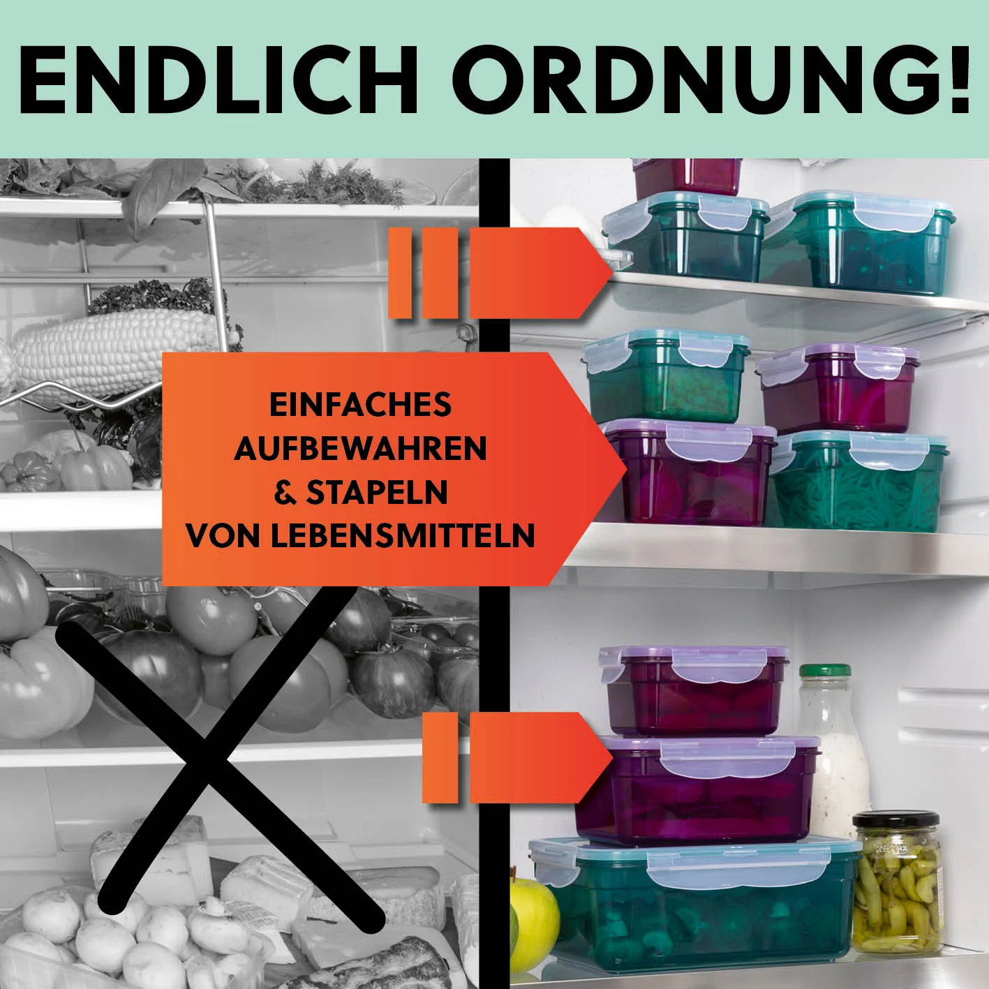 Frischhaltedosen Klick-it, 28-tlg., Smaragd - Image 7