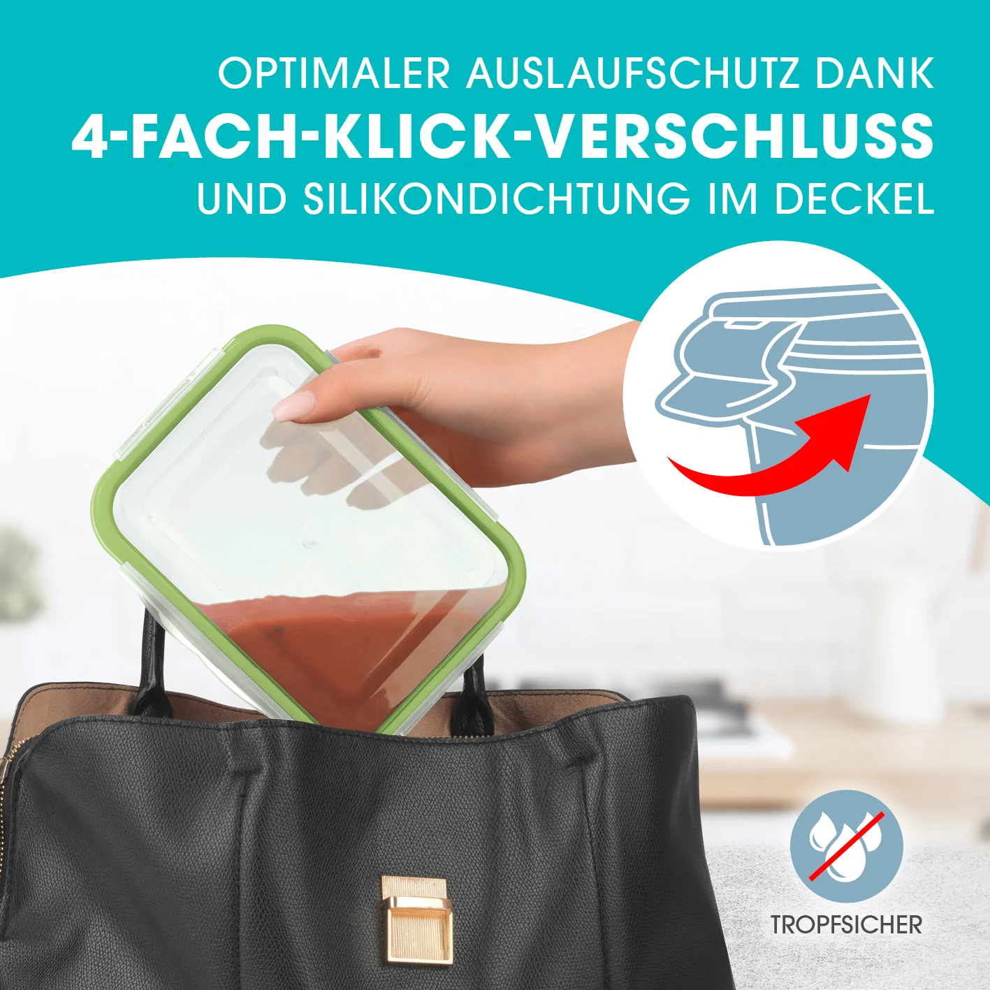Frischhaltedosen Klick-it - 56-tlg. - transparent - Image 4