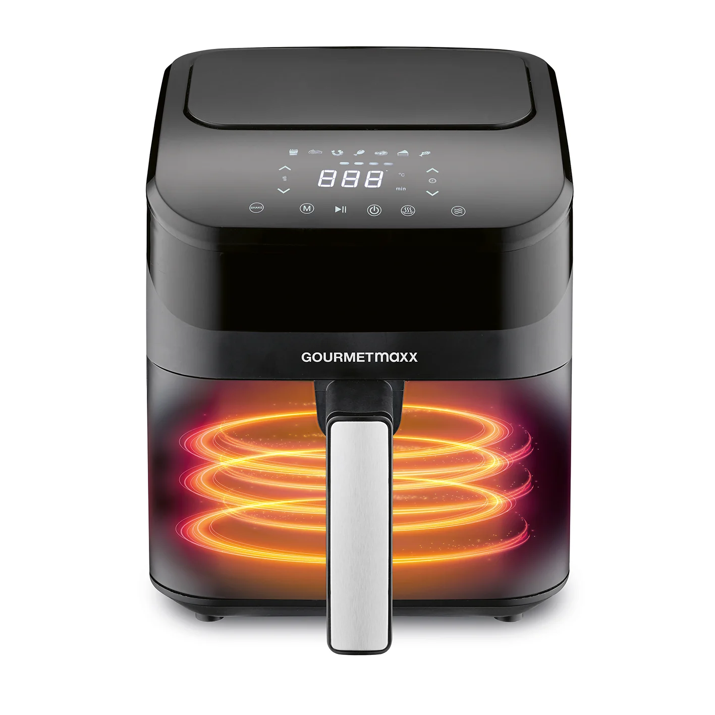 GOURMETmaxx Heißluft-Fritteuse Digital 4l 1400W schwarz - Image 11