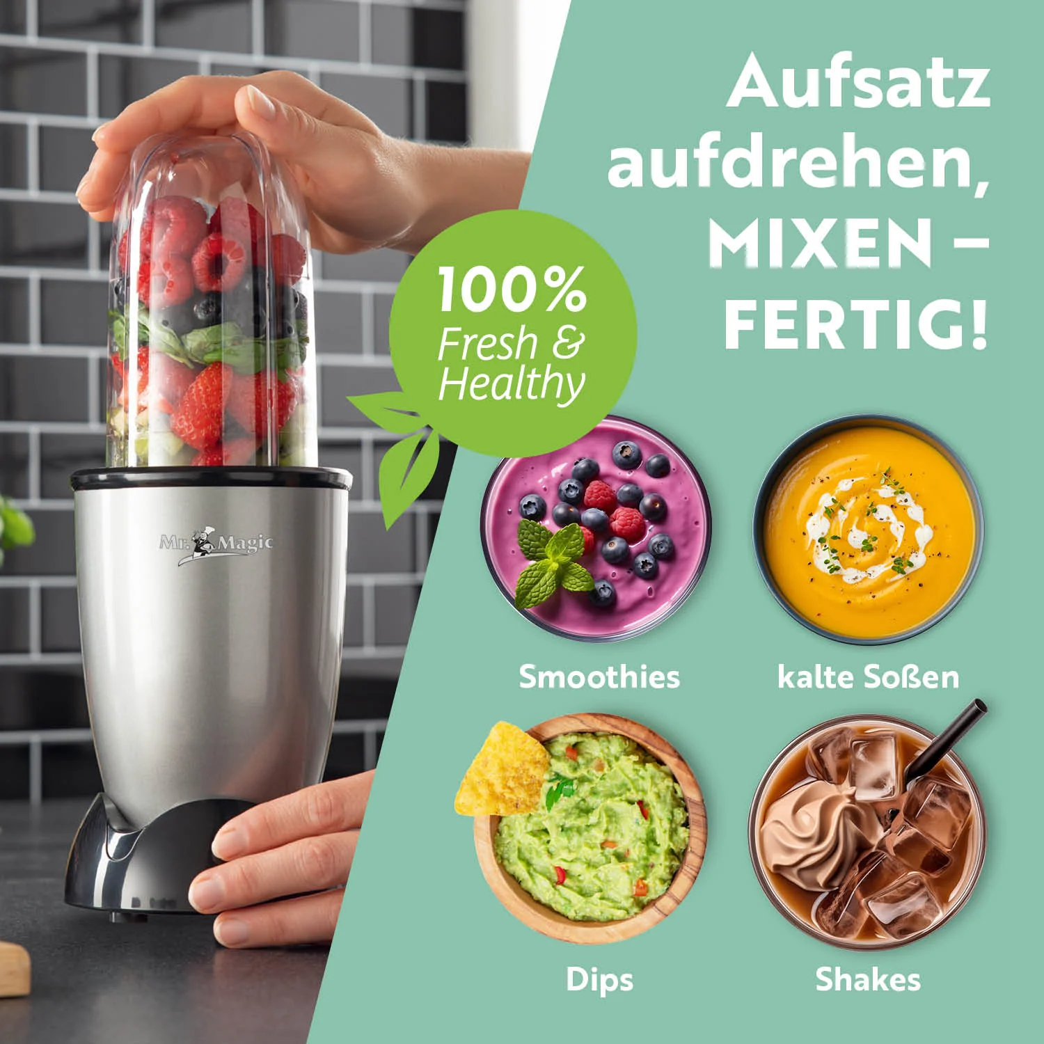 Mr. Magic Mixer - Silber/Schwarz - Image 6