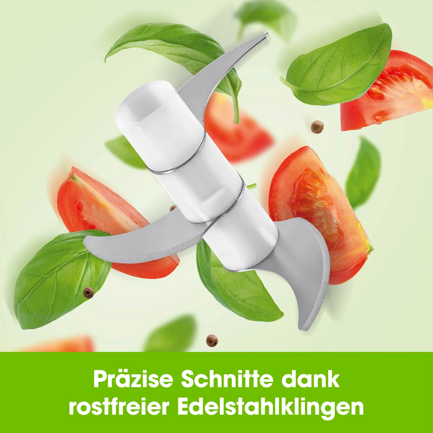 Multi-Zerkleinerer inkl. USB-Kabel - 250 ml - weiß/limegreen - Image 5
