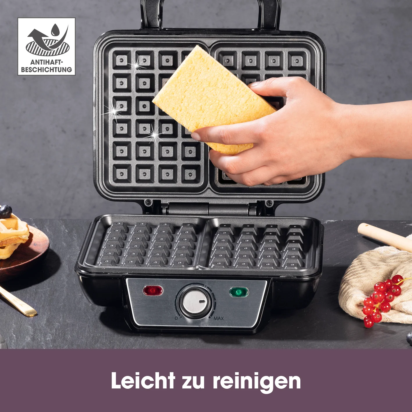 Waffeleisen für Belgische Waffeln - Image 5