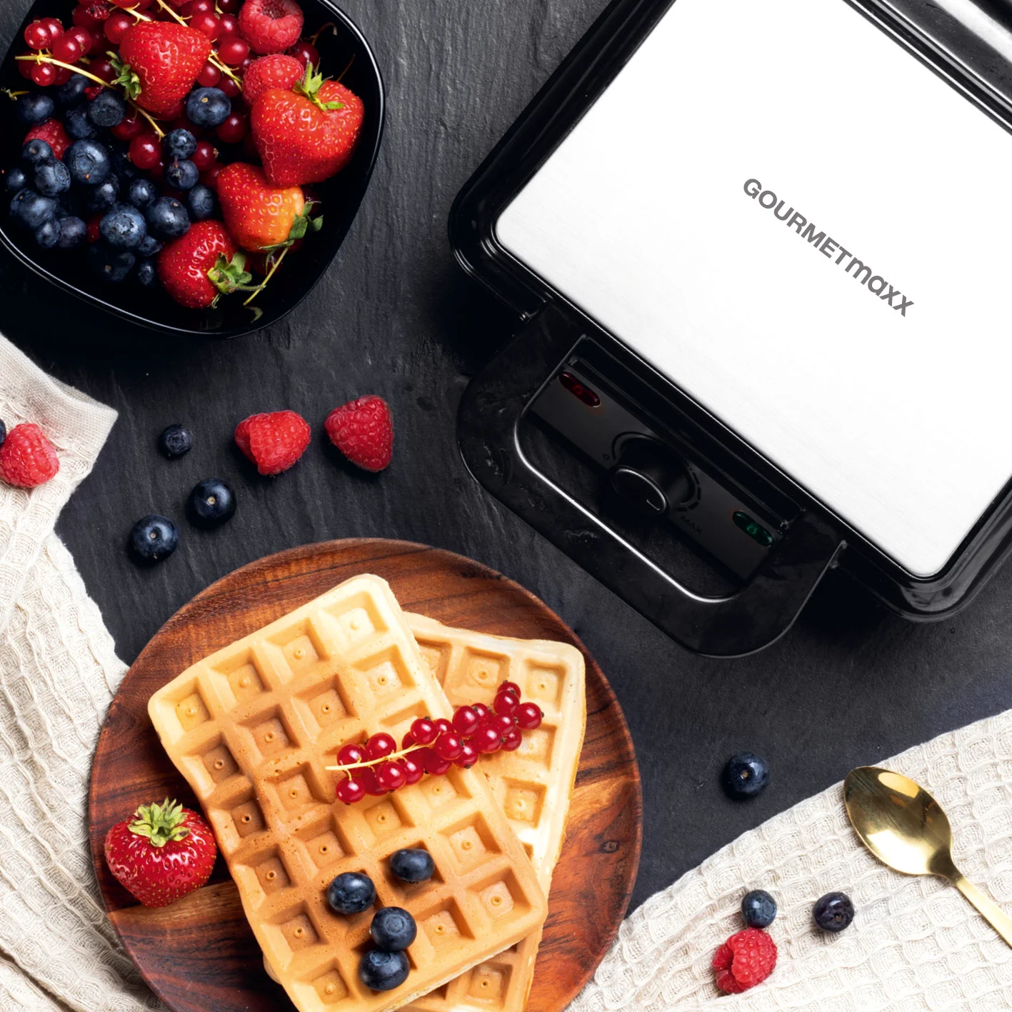 Waffeleisen für Belgische Waffeln - Image 7