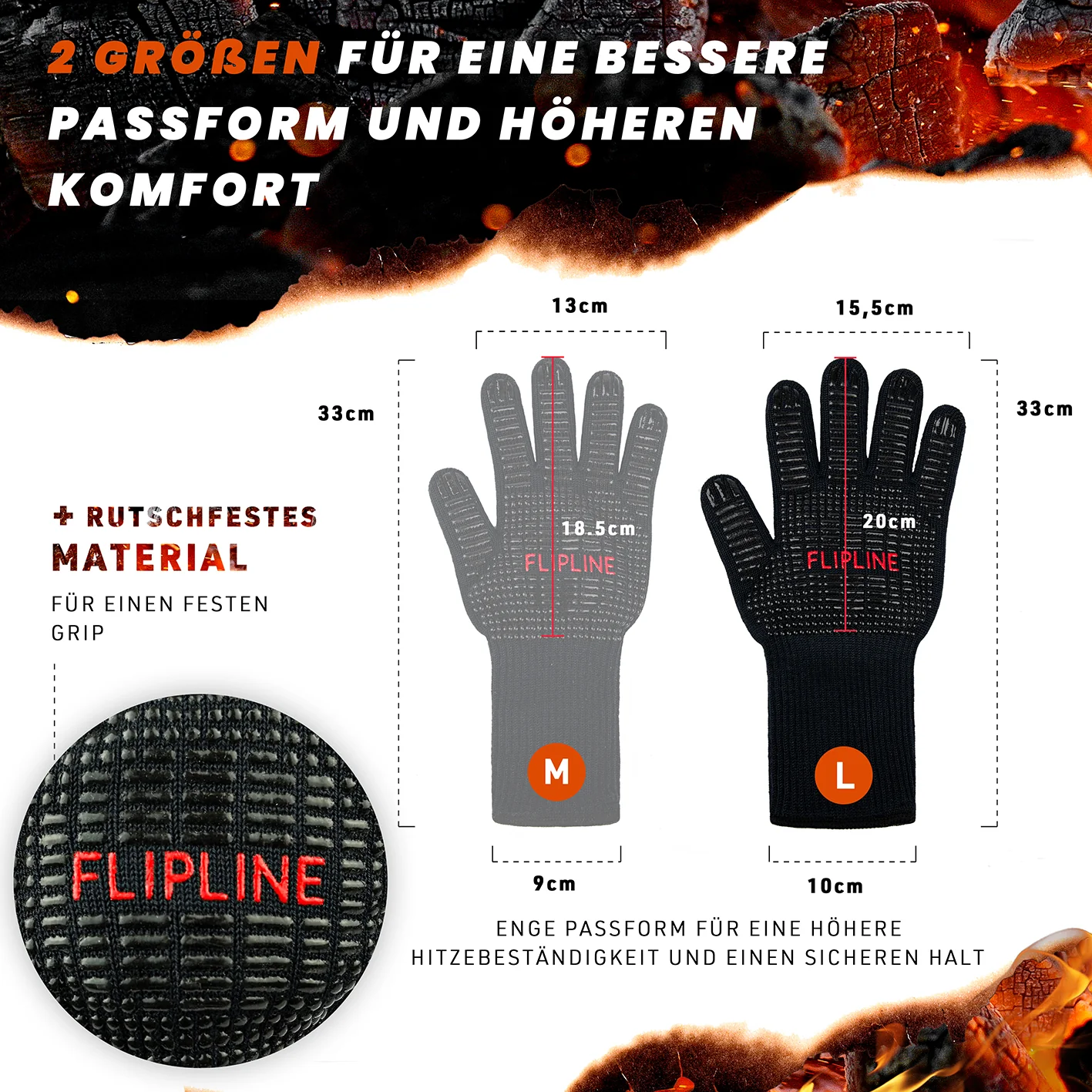 Grillhandschuhe - Größe L - Image 4
