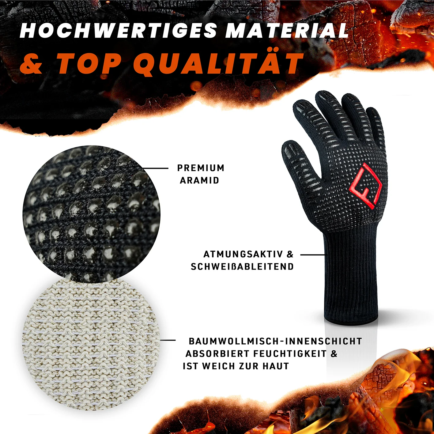 Grillhandschuhe - Größe L - Image 8