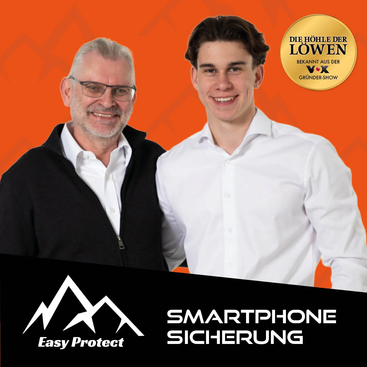 Handy Sicherung mit Stahlseil & Karabiner, 80 cm Anti-Drop Kabel - Image 10