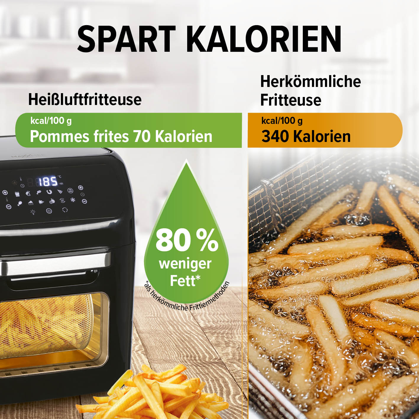 Digitale Heißluftfritteuse - Image 11