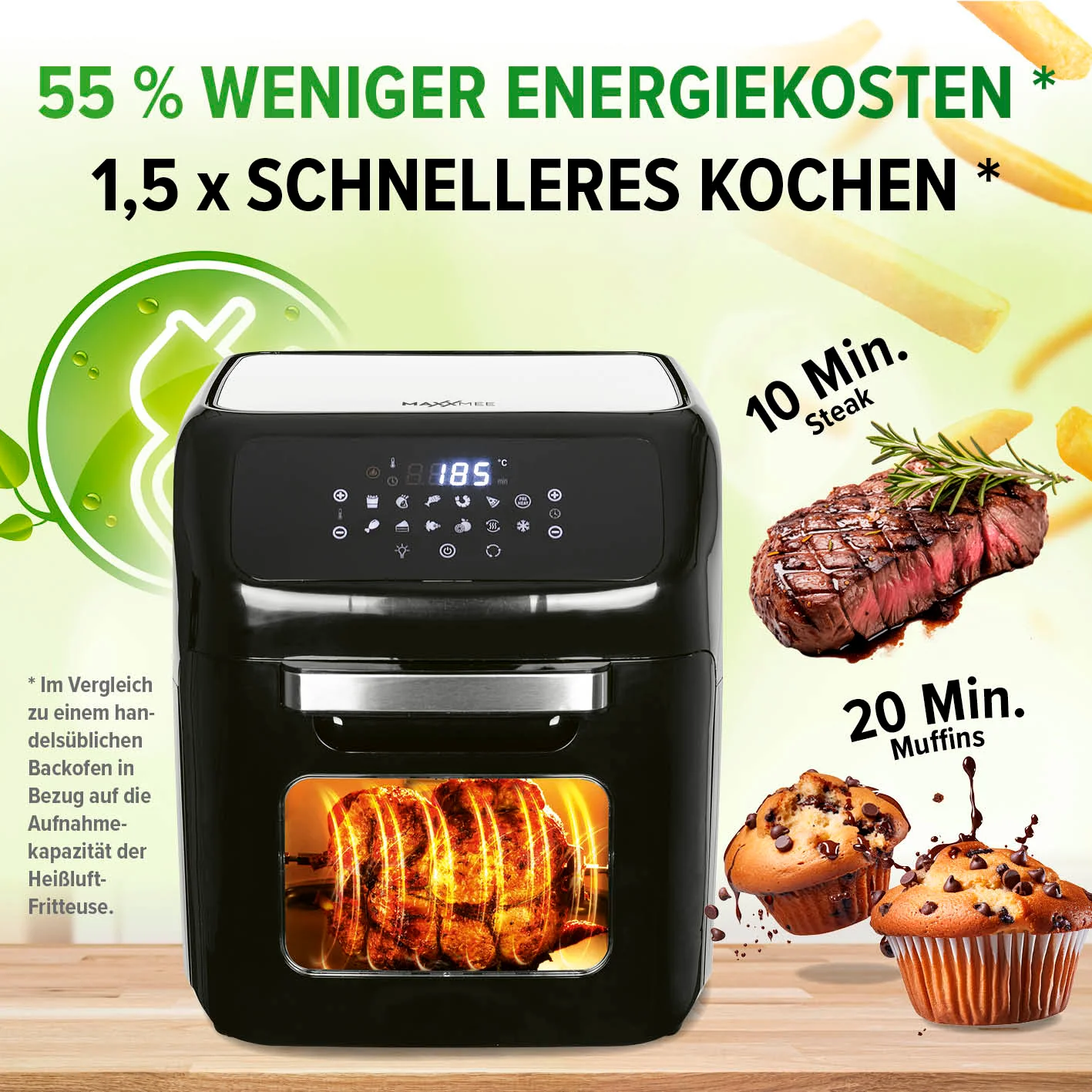 Digitale Heißluftfritteuse - Image 7