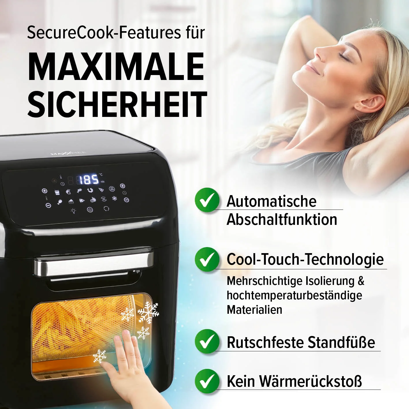 Digitale Heißluftfritteuse - Image 9
