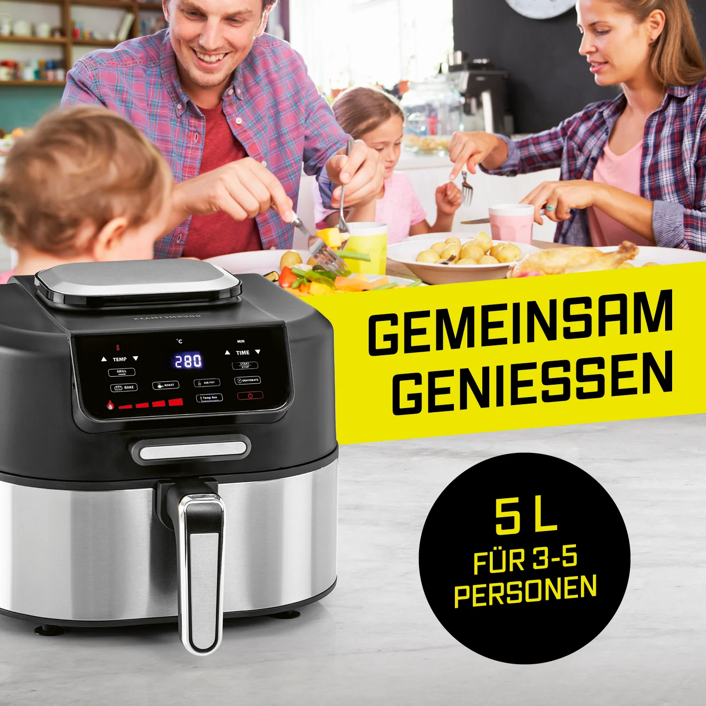 Heißluftfritteuse FryBBQ - 5 Liter - Image 9