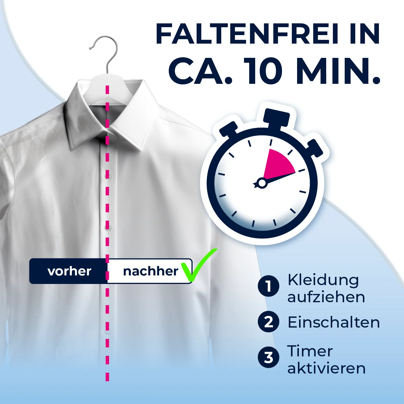 Hemdenbügler PRO - Silber/Weiß - Image 3