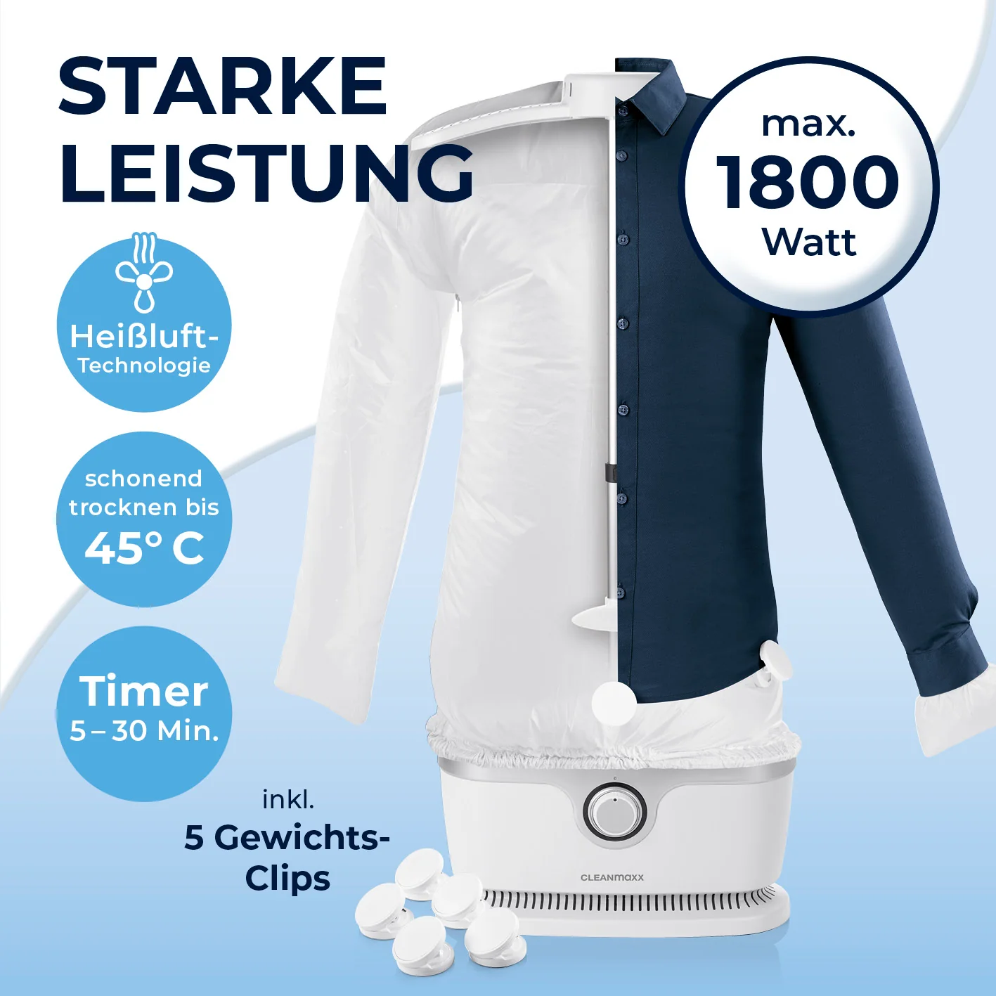 Hemdenbügler PRO - Silber/Weiß - Image 4