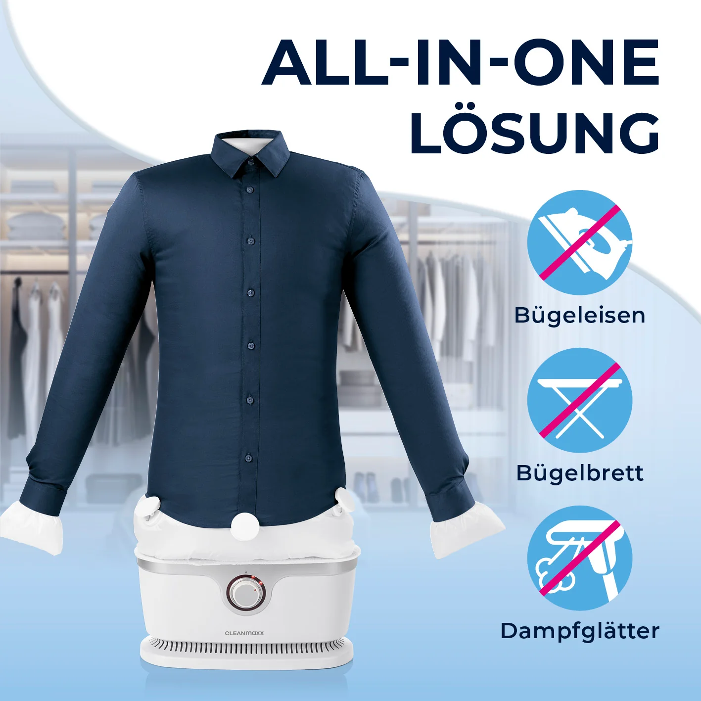Hemdenbügler PRO - Silber/Weiß - Image 7