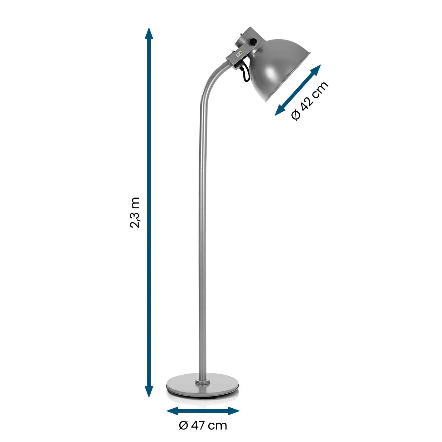 Infrarot-Heizstrahler mit Standfuß - Image 4