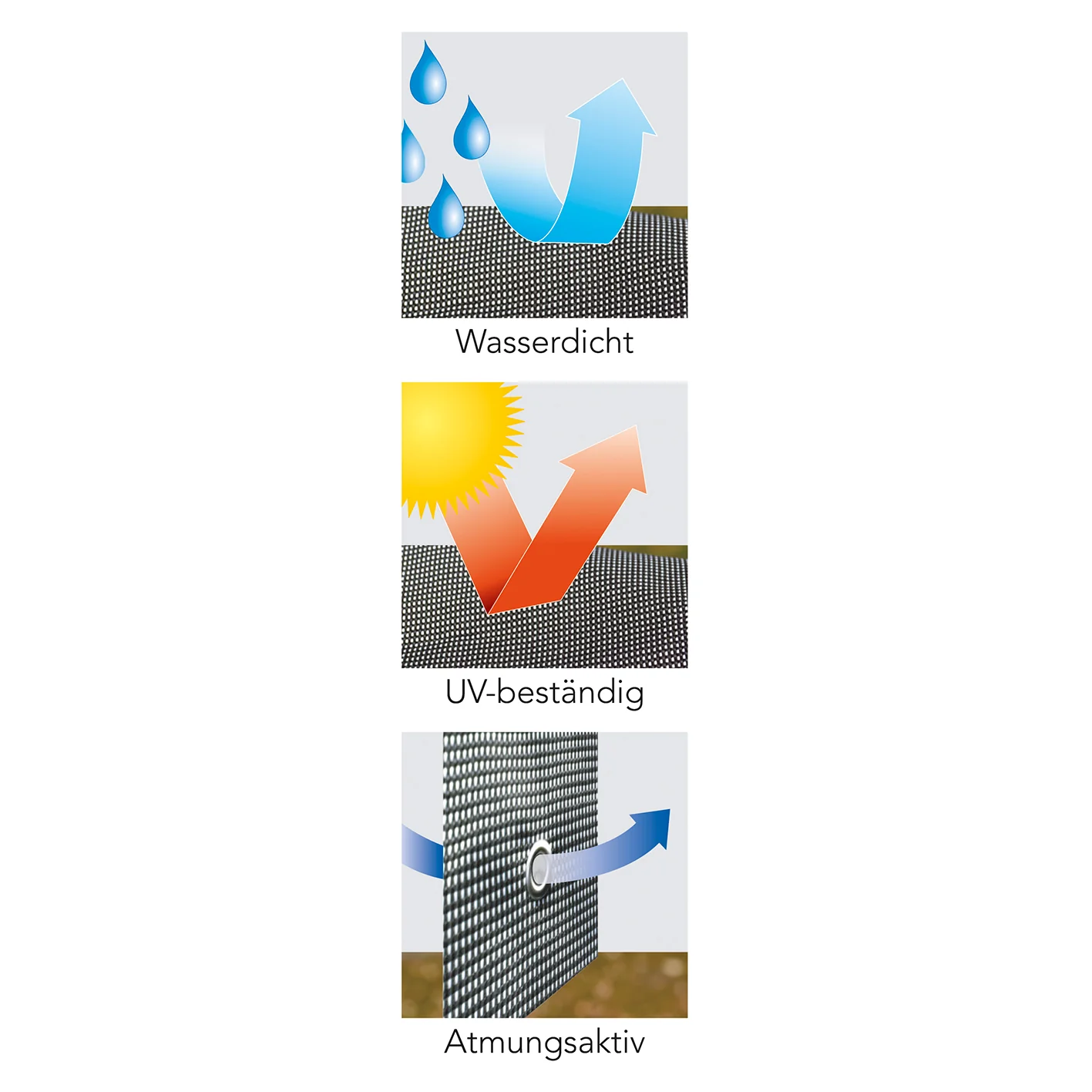 Wetterschutzhaube M - schwarz mit Logo - Image 4