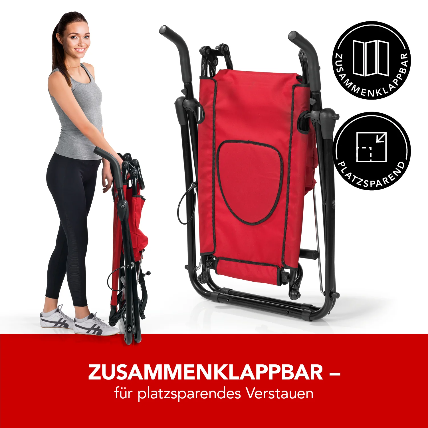 Inversionstrainer Deluxe - Heimtrainer für Rücken, Bauch, Rumpf & Beine - Image 5