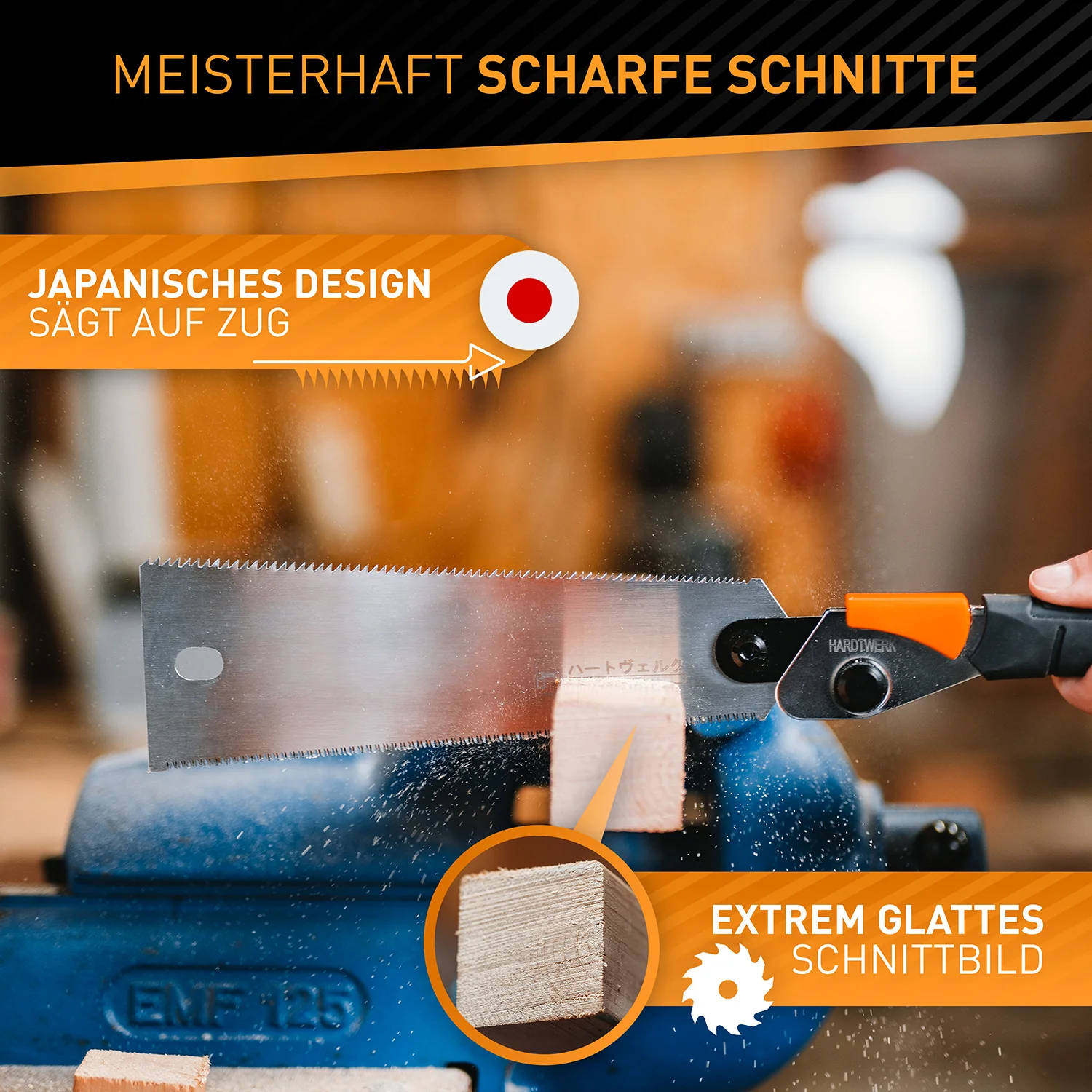 Japansäge aus Karbonstahl - Klappbare Feinsäge - Image 4