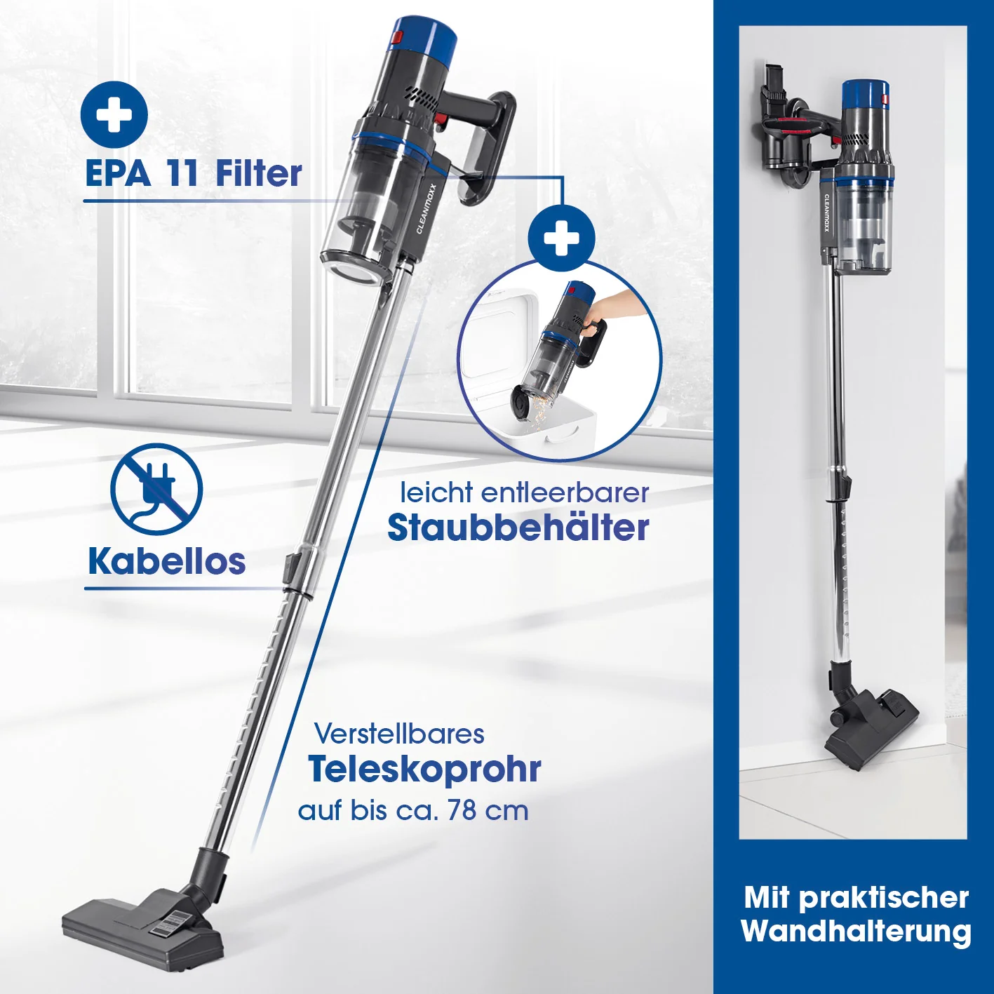 Kabelloser Hand- und Bodenstaubsauger - Image 6
