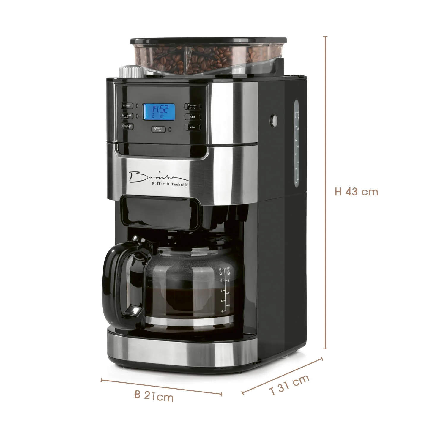 Kaffeemaschine mit Mahlwerk - Image 8