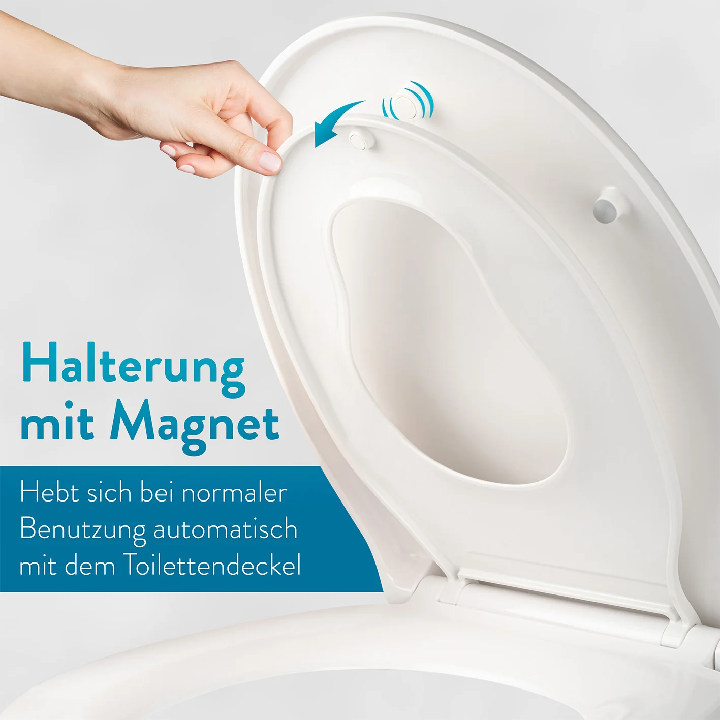 Kinder-Toilettendeckel - Weiß - Image 3